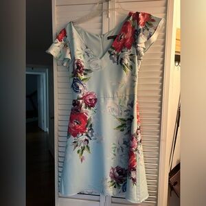 Beautiful blue dress…worn once to a luau.